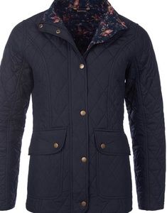 NEW BARBOUR TORS QUILTED JACKET NAVY US 12